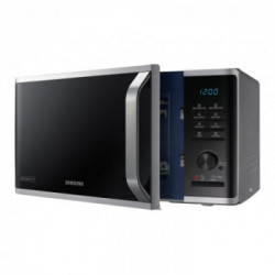 Samsung MG23K3575CS - Microonde con Grill, 23 Litri, 800 W, Argento