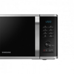Samsung MG23K3575CS - Microonde con Grill, 23 Litri, 800 W, Argento
