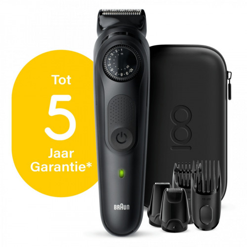 Braun BeardTrimmer 81728158 regolabarba Nero