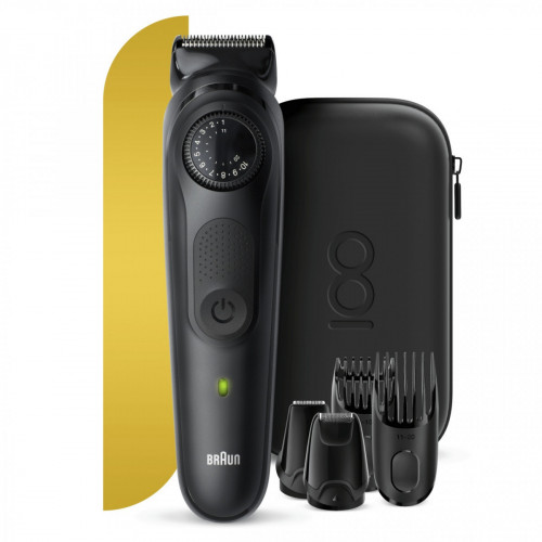 Braun BeardTrimmer 81728158 regolabarba Nero