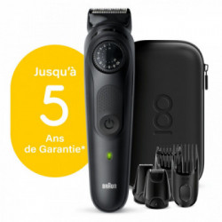 Braun BeardTrimmer 81728158 regolabarba Nero