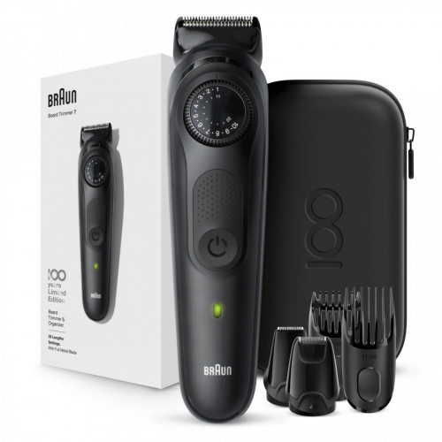 Braun BeardTrimmer 81728158 regolabarba Nero