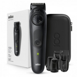 Braun BeardTrimmer 81728158 regolabarba Nero