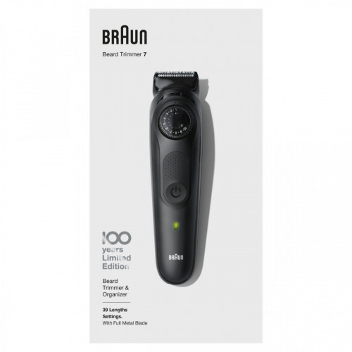 Braun BeardTrimmer 81728158 regolabarba Nero