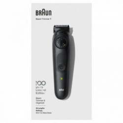 Braun BeardTrimmer 81728158 regolabarba Nero