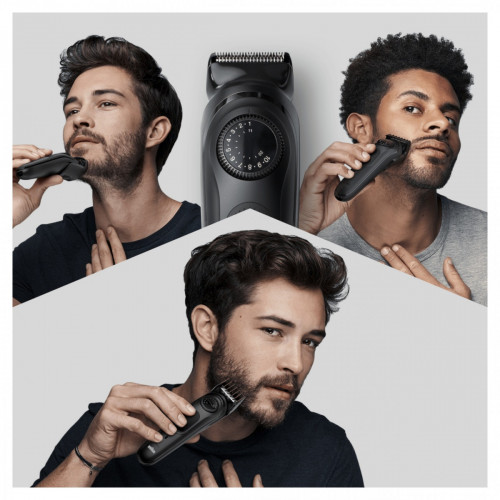 Braun BeardTrimmer 81728158 regolabarba Nero