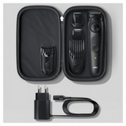 Braun BeardTrimmer 81728158 regolabarba Nero