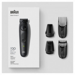 Braun BeardTrimmer 81728158 regolabarba Nero