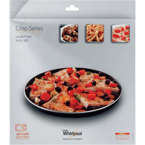 Whirlpool AVM305 - Piatto Crisp Grande, 30,5...