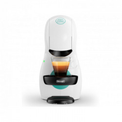 DeLonghi Piccolo XS EDG210.W - Macchina Caffè per Capsule, 15 Bar, Pronta in 30 Secondi