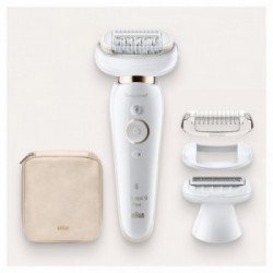 Braun Silk-épil 9 Flex 9002 - Epilatore Wet&Dry con 4 Accessori, Inclusa Testina Radente