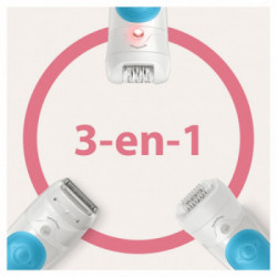 Braun 5 Silk-épil 5-610 -Epilatore, Wet&Dry, 28 Pinzette