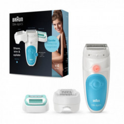 Braun 5 Silk-épil 5-610 -Epilatore, Wet&Dry, 28 Pinzette