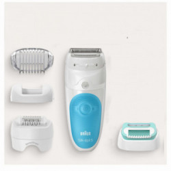 Braun 5 Silk-épil 5-610 -Epilatore, Wet&Dry, 28 Pinzette