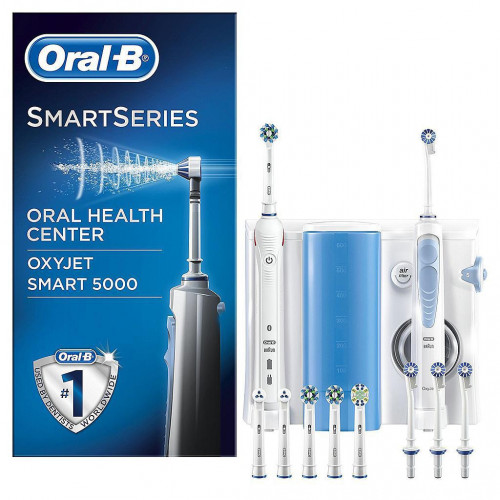 Oral-B Smart 5000 + OxyJet - Kit Spazzolino...