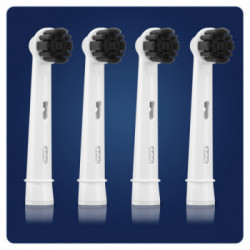 Oral-B 80349854 testina per spazzolino 4 pz Nero, Bianco