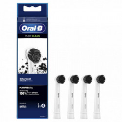 Oral-B 80349854 testina per spazzolino 4 pz Nero, Bianco