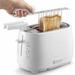 De Longhi CTLAP2203.W - Tostapane con Pinze, Bianco