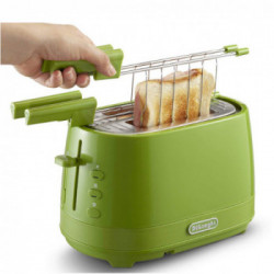 DeLonghi CTLAP2203.GR tostapane 2 fetta/e Verde 550 W