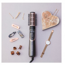 Remington AS8606 Curl & Straight Confidence - Spazzola ad Aria Calda, 5 Accessori, con Custodia