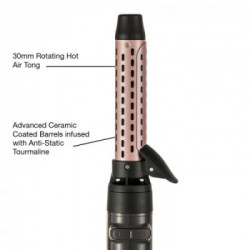 Remington AS8606 Curl & Straight Confidence - Spazzola ad Aria Calda, 5 Accessori, con Custodia