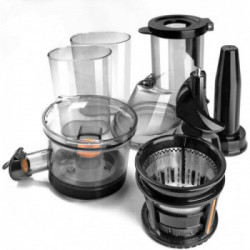 Black & Decker BXJE200E - Estrattore, 200 W, 70 gir/min, Filtro in Acciaio 