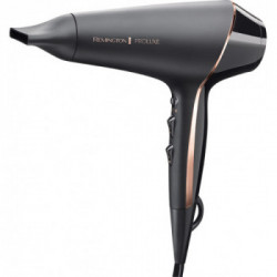 Remington PROLuxe Midnight - Asciugacapelli, 2400 W, 3 Temperature, 2 Velocità