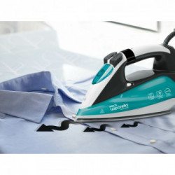 Polti Vaporella Quick & Slide QS220 Ferro a vapore Alluminio 2400 W Verde, Bianco