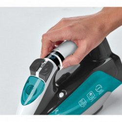 Polti Vaporella Quick & Slide QS220 Ferro a vapore Alluminio 2400 W Verde, Bianco