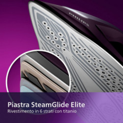 Philips PerfectCare Series 7000 Ferro da Stiro con Caldaia, 8 Bar, Vapore Continuo 120 g/min, Colpo Vapore 600g, 1,8 Lt.