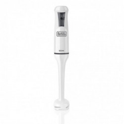 Black & Decker BXHB500E - Frullatore ad Immersione, 500 W, 4 Lame con Bicchiere Graduato