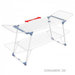 Gimi - Stendibiancheria Dinamik, Allungabile, 27 mt