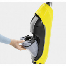 Kärcher FC5 - Lavapavimenti 2-in-1, 460W, 500 rpm, Fino 60 m², 0,40 Lt. Acqua Pulita, 60 m², Fino a 20 Minuti
