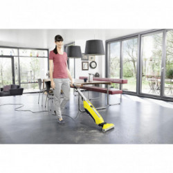 Kärcher FC5 - Lavapavimenti 2-in-1, 460W, 500 rpm, Fino 60 m², 0,40 Lt. Acqua Pulita, 60 m², Fino a 20 Minuti