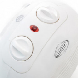 Argo Scilla White - Termoventilatore, 2000 W, Bianco