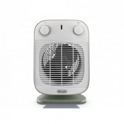 DeLonghi HFS50B20.GR Riscaldatore ambiente elettrico con ventilatore Interno Verde, Bianco 2000 W