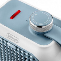 De’Longhi HFX10B03.LB stufetta elettrica Interno Blu, Grigio 360 W Riscaldatore ambiente elettrico con ventilatore