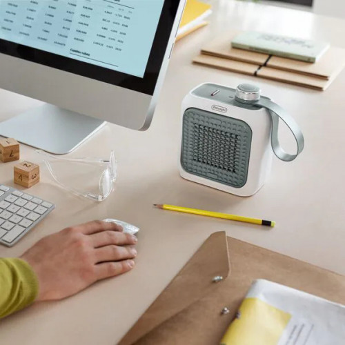 De’Longhi HFX10B03.GR Interno Grigio, Bianco...