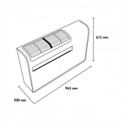 Argo Apollo 12HP - Climatizzatore senza Unità Esterna, Caldo-Freddo, Gas R32, Smart
