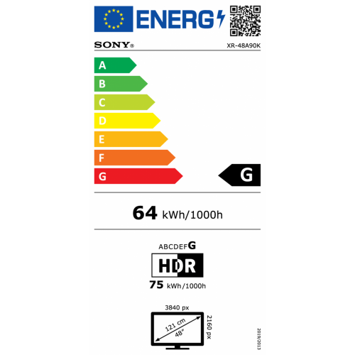 Sony XR-48A90K – 48" - BRAVIA XR™ - OLED – 4K...