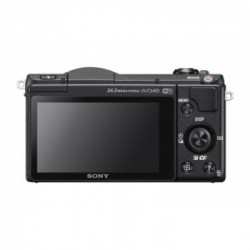 Sony Alpha 5100L, fotocamera mirrorless con obiettivo 16-50 mm, attacco E, sensore APS-C, 24.3 MP