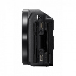 Sony Alpha 5100L, fotocamera mirrorless con obiettivo 16-50 mm, attacco E, sensore APS-C, 24.3 MP