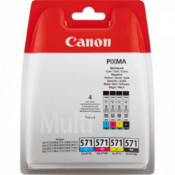 Canon CLI-571 Multipack Originale Nero, Ciano, Magenta, Giallo 4 pezzo(i)
