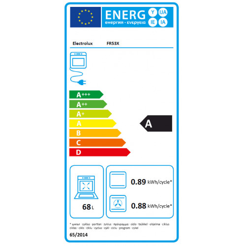 Electrolux FR53X - Forno da Incasso Rustico,...