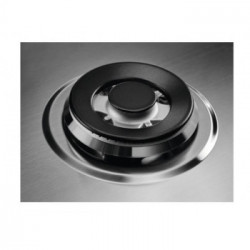 Electrolux KGU75361X - Piano Cottura a Gas UltraFlat, Tripla Corona, Inox, Profilo 5 mm, 75 cm