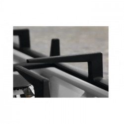 Electrolux KGU75361X - Piano Cottura a Gas UltraFlat, Tripla Corona, Inox, Profilo 5 mm, 75 cm