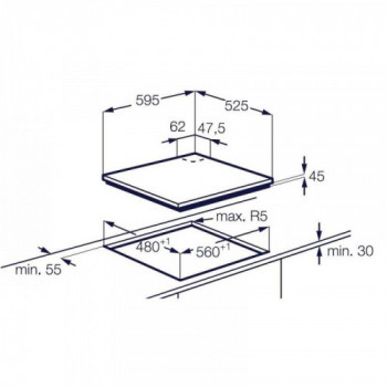Electrolux KGU64361X -... 2