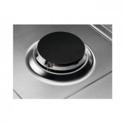 Electrolux KGS9536SX - Piano Cottura a Gas, Tripla Corona, Inox, 90 cm