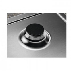 Electrolux KGS9536SX - Piano Cottura a Gas, Tripla Corona, Inox, 90 cm