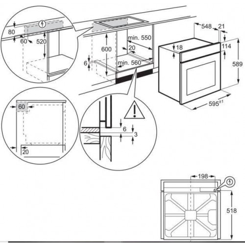 Electrolux KODGS20TX - Forno Multifunzione...